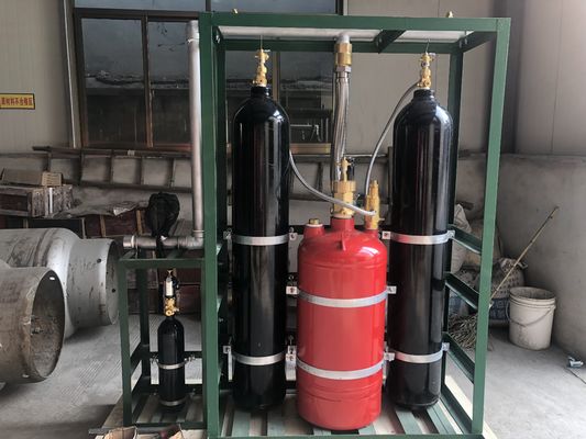 Jakość  90Ltr 120Ltr 245Ltr Piston Flow Type Clean Agent Fire Suppression System FM200 Fabryka