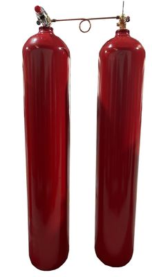Jakość  Electrically Non-Conductive CO2 Fire System 1448mm CO2 Gas Bottle In Power Room Fabryka