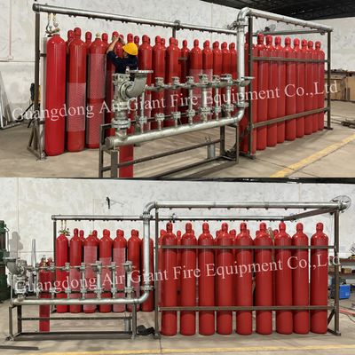 Jakość  Inert Gas Argon IG55 Fire Extinguishing System For Computer Room Fabryka