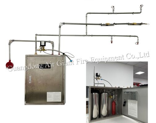 Jakość  Single Bottles Automatic Protection Restaurant Fire Suppression System For Hotel Fire Fight Fabryka