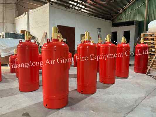 Jakość  FM200 Fire Suppression System Cylinder Without Residue For Library Fabryka