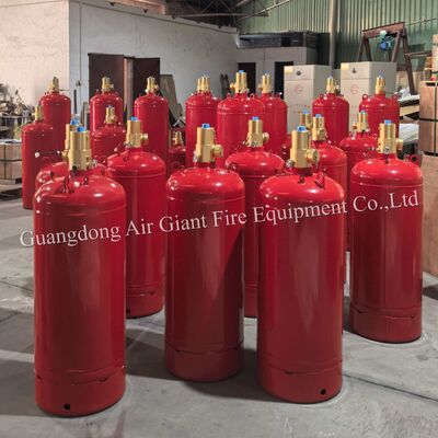 Jakość  Automatic FM200 Fire Extinguishing System Cylinder Without Residue For Server Room Fabryka