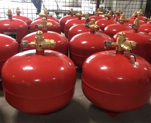 1,6Mpa FM 200 Cylinder systemu gaśniczego bez pozostałości w pomieszczeniu z akumulatorami
