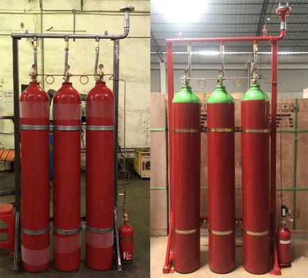 Zamknięty zalewający argonit IG55 gaz obojętny do gaszenia pożaru