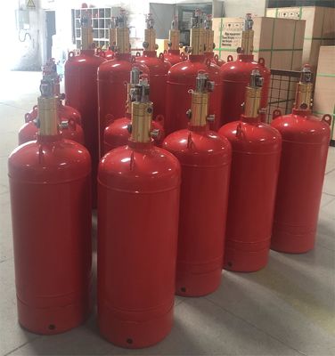 Spawany cylinder ze stali węglowej i aluminium Novec Clean Agent System