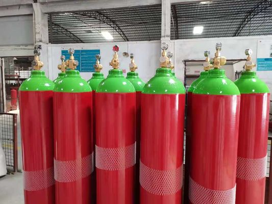 Zamknięty system tłumienia gazu Argonite IG 55 w komorze bezechowej