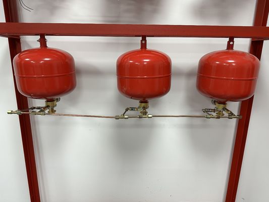 System tłumienia pożaru bez skażenia FM200