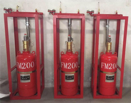 Izolowany system przeciwpożarowy Fm200 bez zanieczyszczeń do pomieszczenia komputerowego