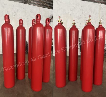 Argon IG55 System tłumienia pożaru gazem obojętnym z wykrywaniem płomienia 200-300 barów 10-50°C