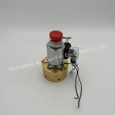 Wykonawca magnetyczny zainstalowany na cylindrze dla zamkniętego systemu przeciwpożarowego HFC-227ea FM200