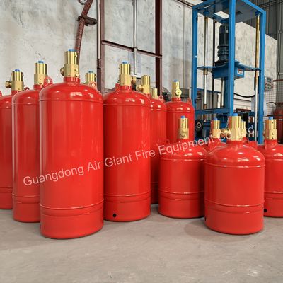 Cylinder dla automatycznego systemu gaśniczego FM200 bez pozostałości do pomieszczeń magazynowych