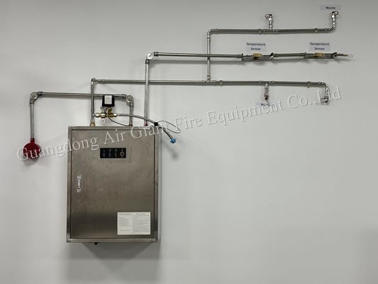 Wysokowydajny układ elektromagnetyczny do gaśnic pożarów w kuchni