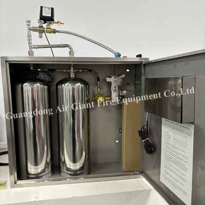 Profesjonalny 12 KG komercyjny system gaśniczy chemiczny z kilkoma metodami uruchamiania